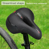 Big Bum Bicycle Seat Extra Wide MTB Bike Saddle GEL Comfort Sporty Soft Padded