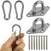 Heavy Duty Hammock Hanging Hook Kit Stainless Swing Chair Swivel Hardware Set
