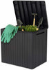Keter Garden Storage Box City 113L Outdoor Entryway Trunk Chest Bench Box