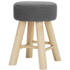 40CM-Tall Round Footstool Dressing Table Chair Vanity Stool Bedroom Pouffe Chair