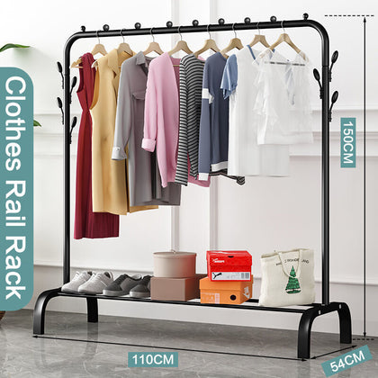 UK Clothes Rail Rack Heavy Duty Hanging Garment Display Stand Storage Shelf