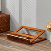 Vintage Wood Foldable Book Stand Portable Copybook Recipe Bookrest Tablet Holder