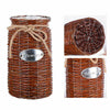 Flower Pot Flower Vase Hand Woven Vase Willow Woven Wicker Dried Flower Basket