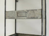 Vintage Industrial Galvanised Metal Wall Unit Shelves Cabinet Storage