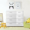 Chest of Drawers, 4 Drawer Dresser, Wooden Storage Cabinet Bedroom, Living Room