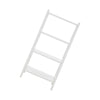 White Ladder Shelf Wooden 4 Tier Storage Unit Display Stand Bathroom Christow