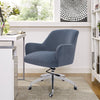 Swivel Computer Desk Chair Office Executive Velvet Padded Armchair Adjustable