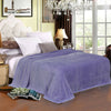 Fleece Blanket Large Sofa Throw Soft Warm Faux Fur Mink Single & Double Size UK