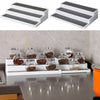 Expandable Spice Rack 3 Tier Step Kitchen Storage Organizer Cupboard Cabinet