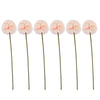 6PCS Artificial Dandelion Flower Silk Hyacinth Flower Wedding Home Decorations