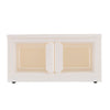 2 Door Stackable Storage Box Mobile Folding Clothes Toys Organizer Case With Lid