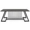 Modern Coffee Table Stylish End Table Large Tea Table with Spacious Tabletop