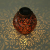 Solar Powered LED Morrocan Lantern Hanging Outdoor Garden Lamp Light Decoration