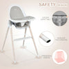 3-in-1 Baby Highchair Adjustable Infant Rocking Chair Booster Seat W/ Storage