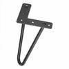 4PCS 8 INCH INDUSTRIAL STEEL HAIRPIN TABLE LEGS FOR DINING COFFEE STOOL DESK