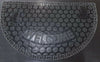 Heavy Duty Rubber Door Mat Welcome Mat Outdoor Front Doormat Halfmoon Shape