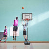 Large 2.1M-3M Height Basketball Hoop Adjustable Backboard Rim Portable Fitness