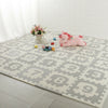Soft EVA Foam Baby Children Kids Play Mat Alphabet Number DIY Puzzle Jigsaw Grey