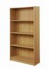 Essentials 3 4 Tier Cube Bookcase Display Shelving Storage Unit Wood Furniture