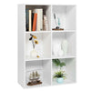 6,8 White Cubes Storage Bookcase Wooden Shelving Display Storage Unit Organizer