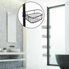 Non-Rust Bathroom Telescopic Corner Shelf Storage 4 Tier Shower Caddy Organiser