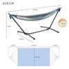 Hammock With Frame Height Adjustable Suitable For Outdoor Garden Patio Relax UK
