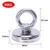 200/300/500kg Double Sided Round Recovery Salvage Neodymium Fishing Magnet P3