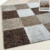 SMALL X LARGE SIZE THICK SOFT SHAGGY NON SHED RUG MODERN CARPET BROWN BEIGE NEW