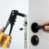 New Pop Rivet Gun With 60 Rivets 4 Heads Pvc Handle And Safety Catch