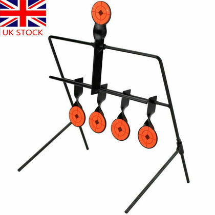 Large Self Resetting Spinner Air Rifle Practice Shooting 3D Target Training