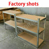 HEAVY DUTY 5 TIER METAL GARAGE SHELVING UNIT STORAGE RACKING SHELVES WAREHOUSE