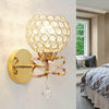 2PCS Chrome Crystal LED Wall Light Lamp Bedroom Living Room Home Decor NEW UK