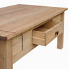 Coffee Table 1 Drawer Solid Waxed Pine Rustic Living Room Furniture