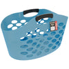 Large Plastic Laundry Basket Storage Socks Washing Bag Flexible Flexi Garden