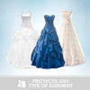 Extra Large Wedding Dress Bridal Gown Garment Breathable Cover Storage Bag White