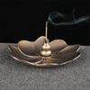 Incense Stick Holder Round Plate Buddhism Insense Ash Catcher Joss Cone Insence