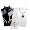 2X ACRYLIC JEWELLERY NECKLACE CHAIN DISPLAY PENDANT BUST HOLDER SHOW STAND CHAIN