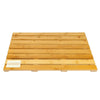 Woodluv Bamboo Deluxe Rectangular Duckboard Bath Mat - Large