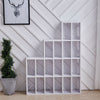 18 Cube Bookcase Shelf Display Cabinet Wood Furniture Storage Unit Cabinet Rack
