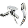 Bathroom Wall Mounted Bathtub Waterfall Shower Tap Mixer Bath Faucet Hand Spray