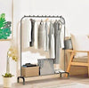Modern Clothes Rail Rack Garment Hanging Display Coat Storage Shelf Stand Steel