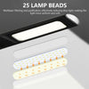 LED Dimmable Reading Bedside Lights Table Desk Light Calendar Clock Touch Adjust