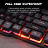 Gaming Keyboard And Mouse Set Rainbow RGB LED USB For PC Laptop Xbox One PS4 UK