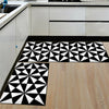 2PCS Home Kitchen Floor Mat Non Slip Runner Anti Fatigue Rug Set Door Decor