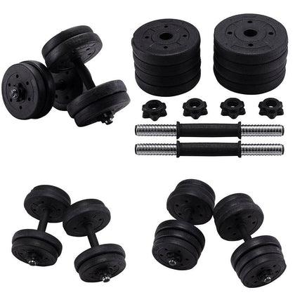 10/20/30/40kg Dumbbells Gym Free Weight Barbell/Dumbell Body Building Weight Set