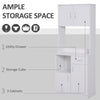 Freestanding Kitchen Cabinet Storage Unit Pantry Cupboard Organiser White