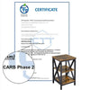 Bedside Table 3 Tier End Table Nightstand Storage Shelf for for Living Room/Bar