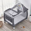 Foldable Baby Travel Cot Crib Bed with Infant Changing Table Playpen Bassinet