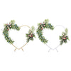 210cm(6.89ft) Heart Shaped Wedding Metal Balloon Arch Stand Frame Display Kit UK