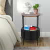 Bedside Table Cabinet Small Side Table Nightstand Storage Basket Organizer Stand